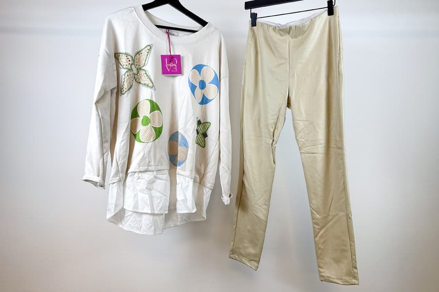 Damen Hose und Pullover Love Sarah